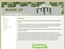 Tablet Screenshot of munck.fi